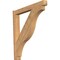 Ekena Millwork Funston Arts & Crafts Smooth Outlooker, Western Red Cedar, 5 1/2"W x 40"D x 40"H OUT06X40X40FST03SWR - alternate 1